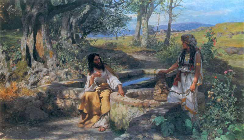 Christ and Samarian